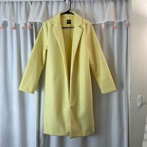 Yellow ZARA Coat